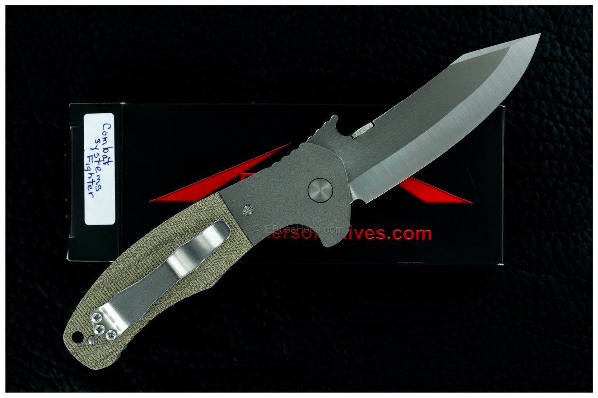 Ernie Emerson Custom Combat Systems Fighter