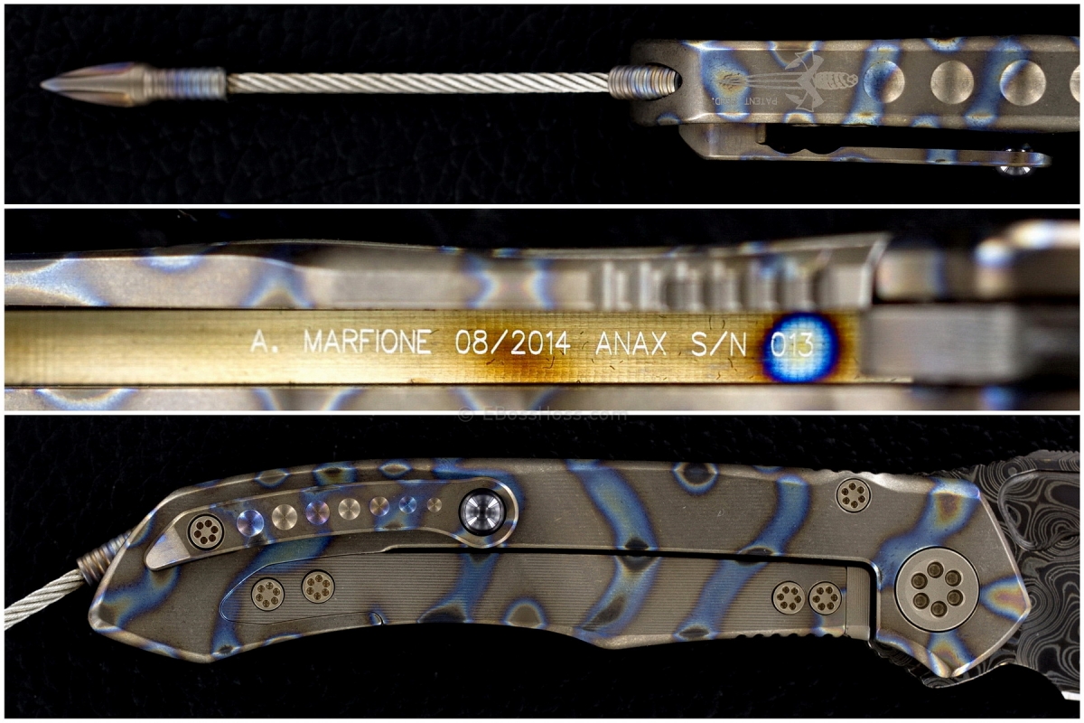 Tony Marfione (Microtech) Custom Deluxe Anax