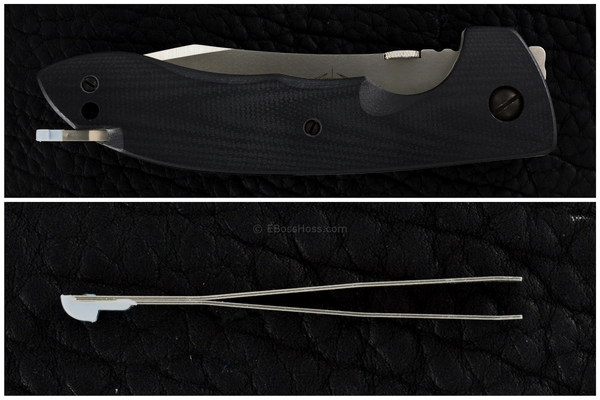 Ernie Emerson Custom Sculpted-G10 CQC-8 w/Tweezer