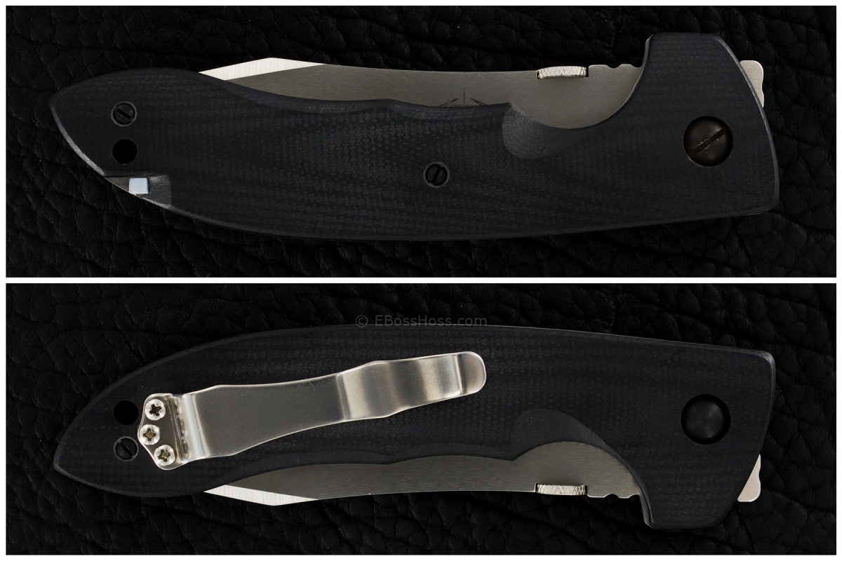 Ernie Emerson Custom Sculpted-G10 CQC-8 w/Tweezer