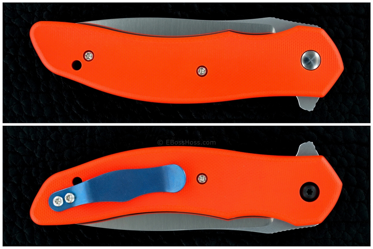 Gerry McGinnis Custom Valve Linerlock Flipper Prototype