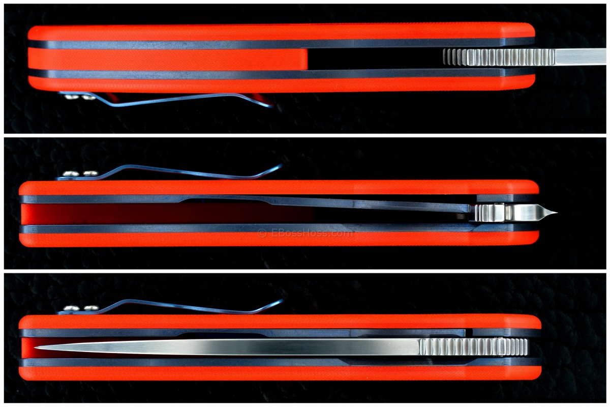 Gerry McGinnis Custom Valve Linerlock Flipper Prototype