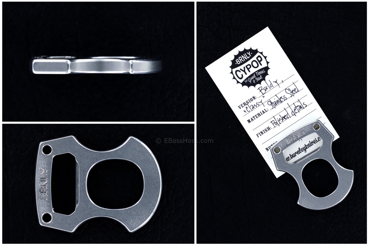 BRNLY Stainless Steel Baldy CYPOP by Lucas Burnley