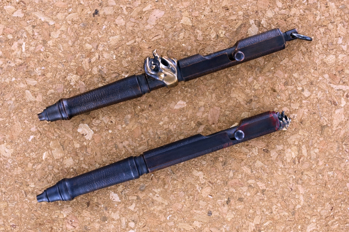 Hidetoshi Nakayama - Starlingear Deluxe Copper Bolt-Action Desk Pens