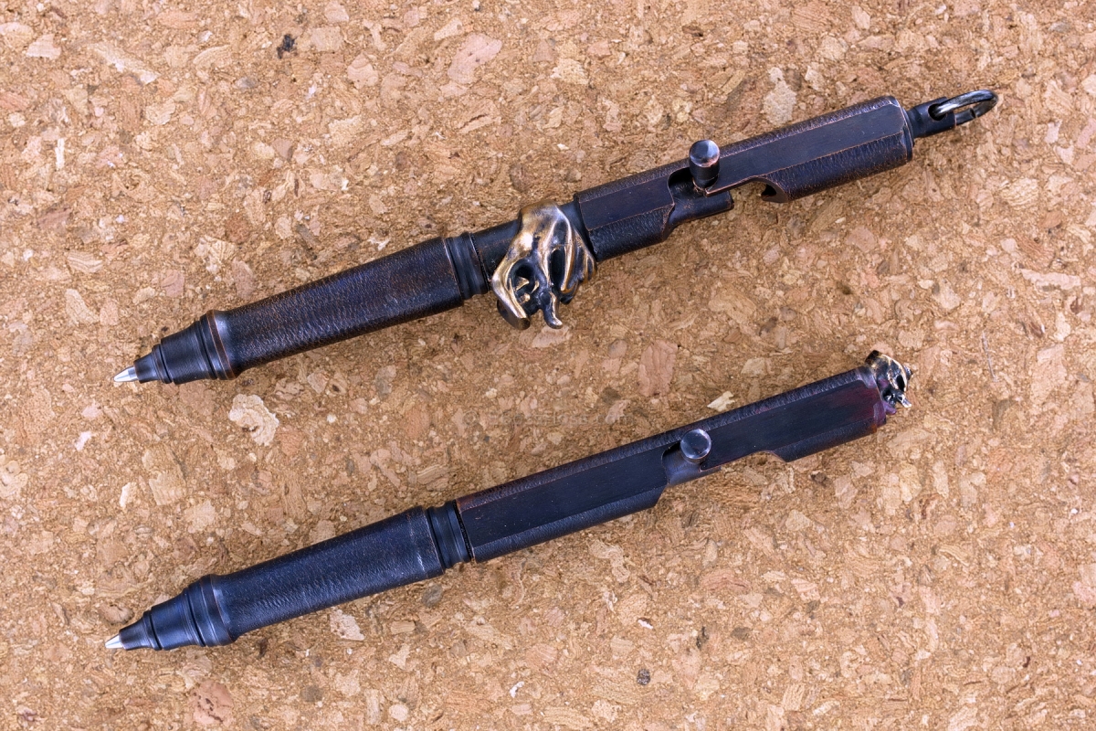 Hidetoshi Nakayama - Starlingear Deluxe Copper Bolt-Action Desk Pens