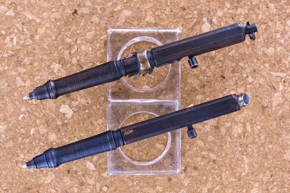 Hidetoshi Nakayama - Starlingear Deluxe Copper Bolt-Action Desk Pens