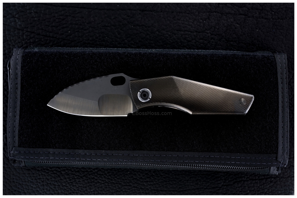 Mick Strider Custom (MSC) Nightmare SJ75-Mini Folder - Black PVD