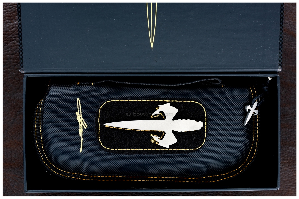 Tony Marfione (Microtech) Custom-ground Anax Prototype