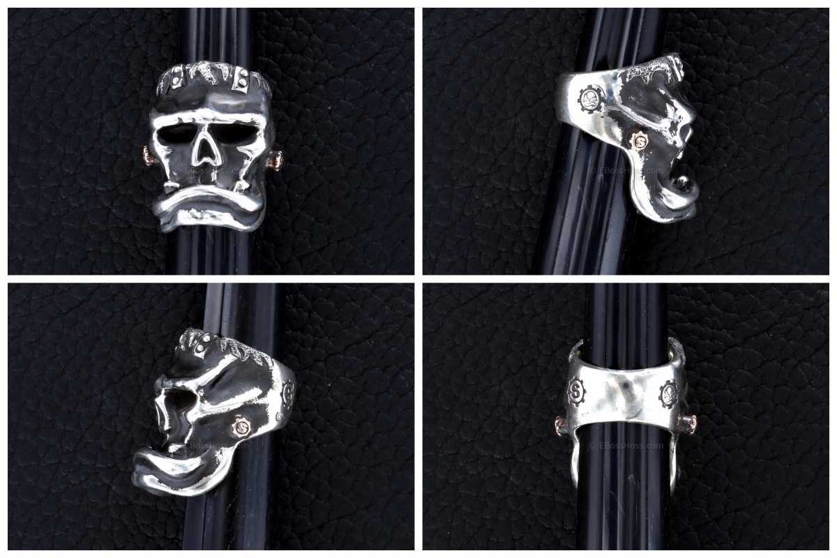 Starlingear Man's Ring: Halloween 2014 Frankenstein Limited Edition (Silver/Copper)