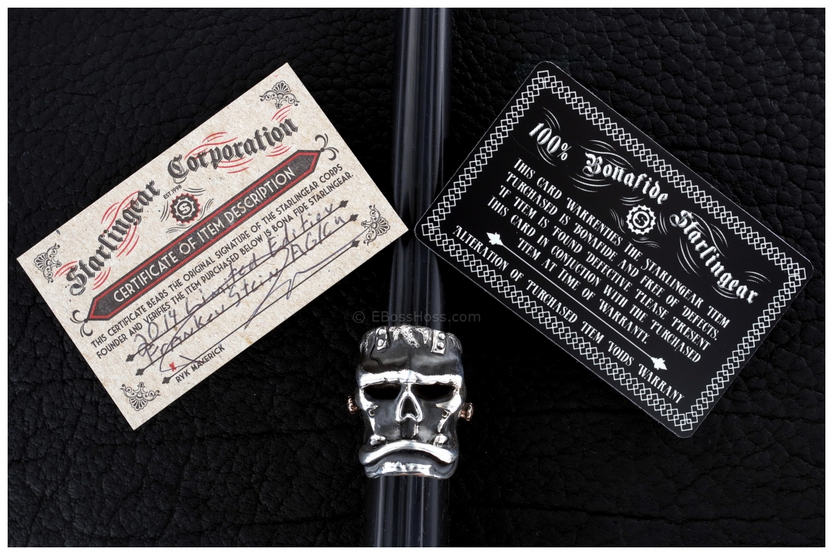 Starlingear Man's Ring: Halloween 2014 Frankenstein Limited Edition (Silver/Copper)