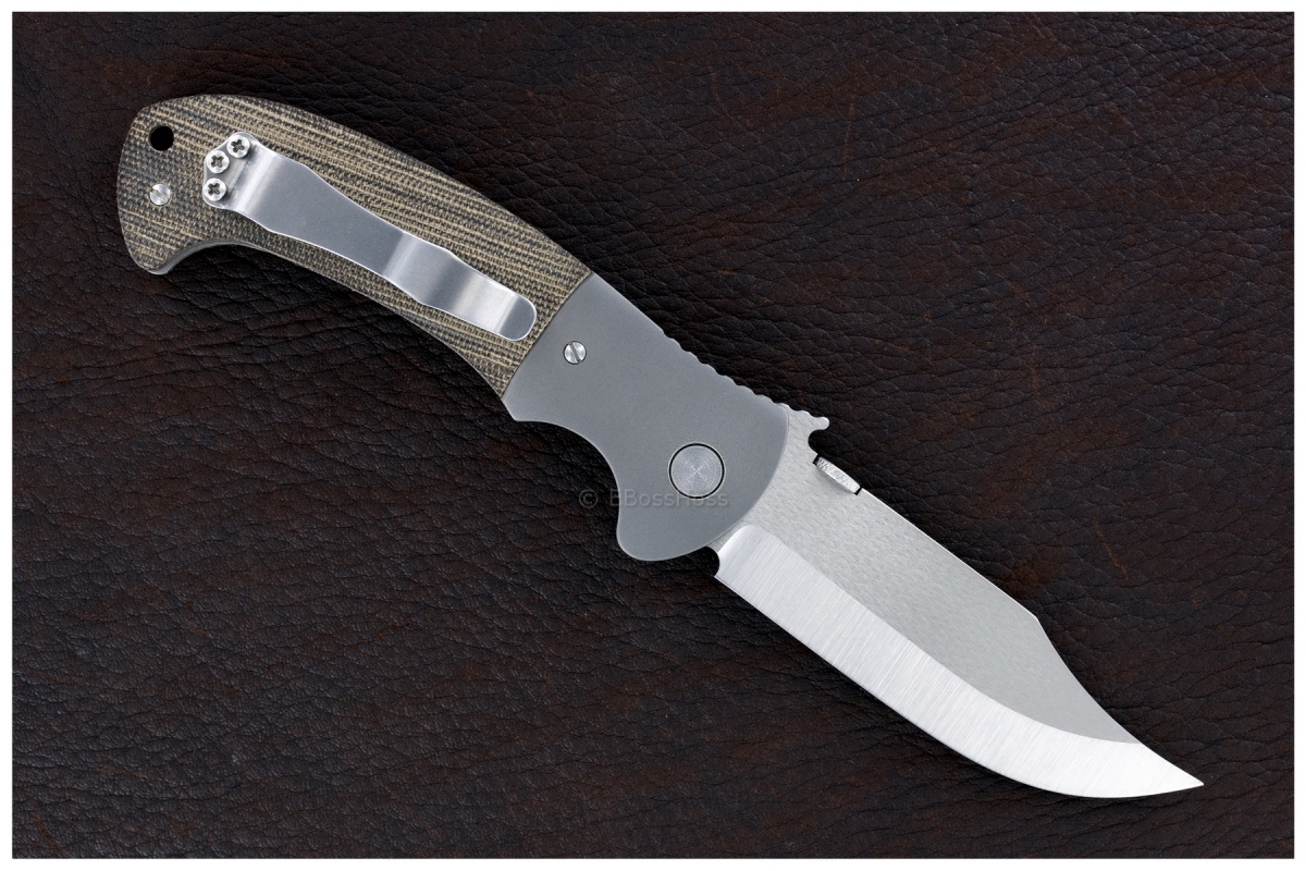Ernie Emerson Custom Bolstered CQC-13 Waved