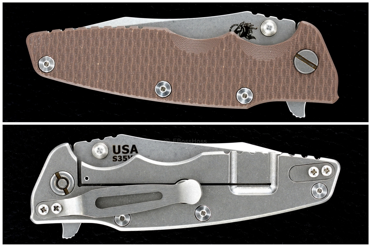 Rick Hinderer Knives Eklipse Flipper