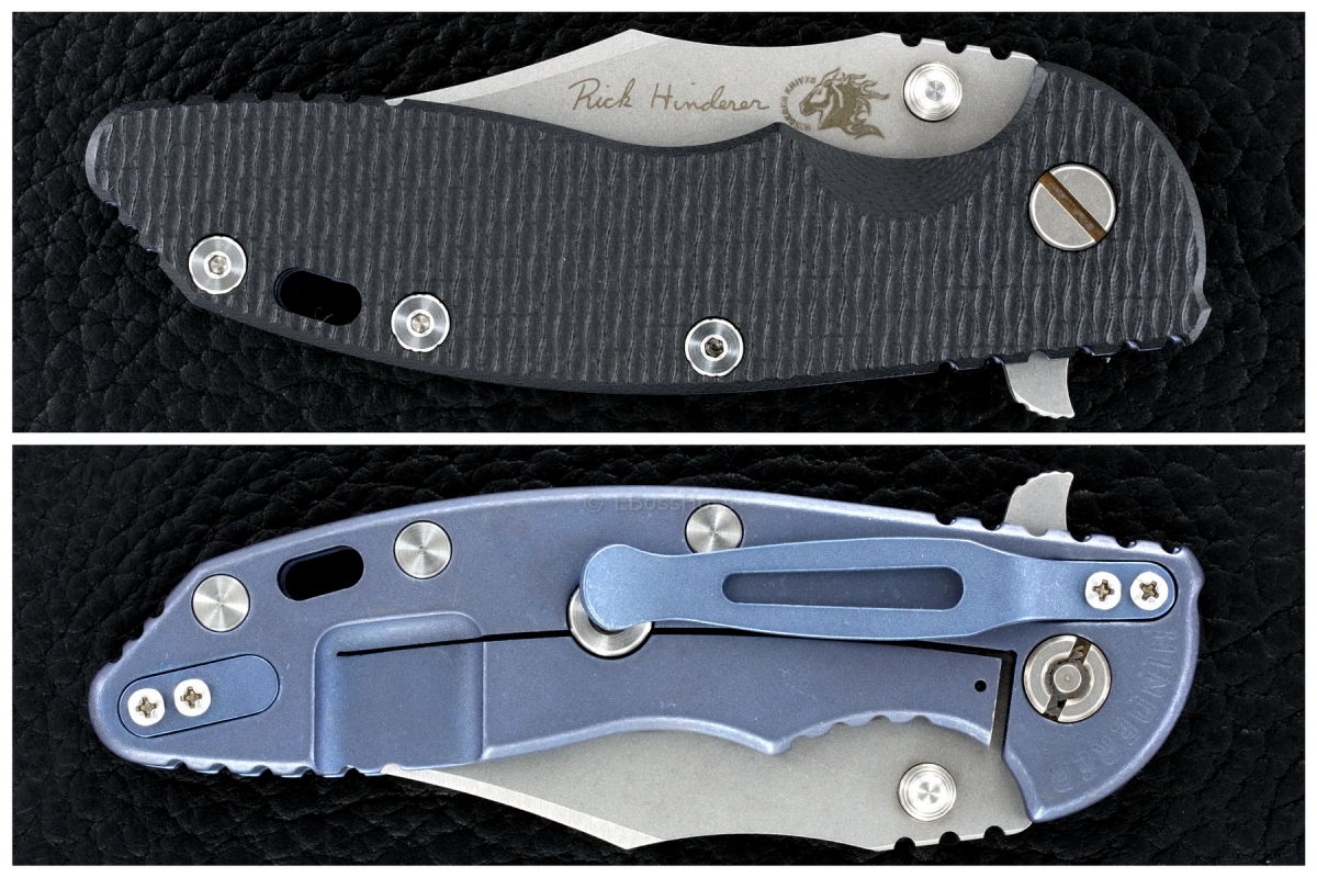 Rick Hinderer Gen 4 Custom XM-18 Bowie Flipper