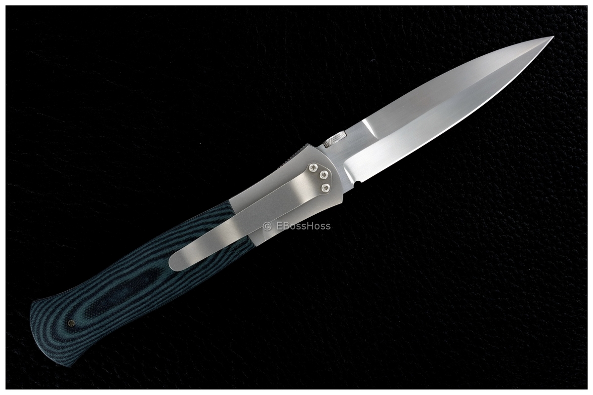 John W. Smith Custom Bolstered Large Folding Dagger Flicker