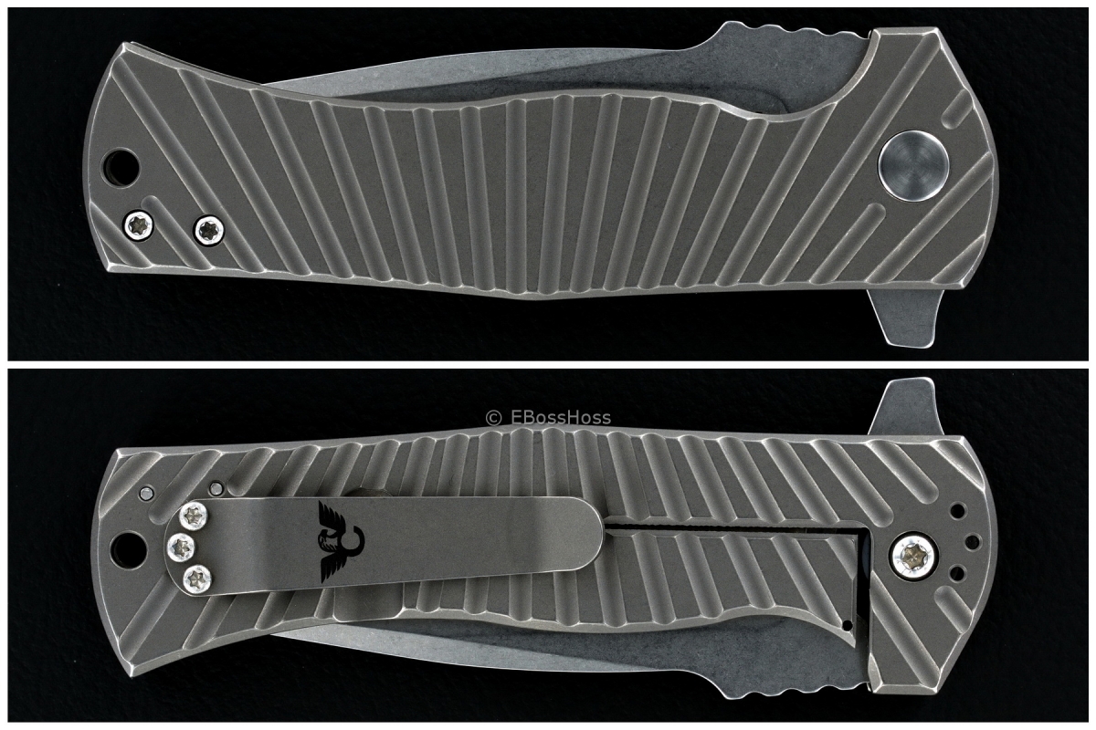 Les George / Wilson Combat WTK-Eagle Framelock Flipper LE