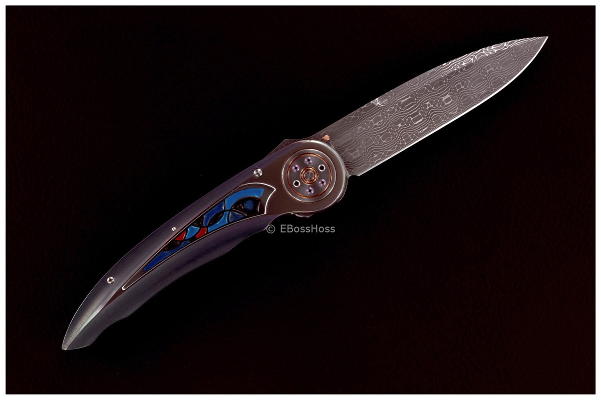 Michael Walker 35th Anniversary Knife Arrow Buttonlock Folder