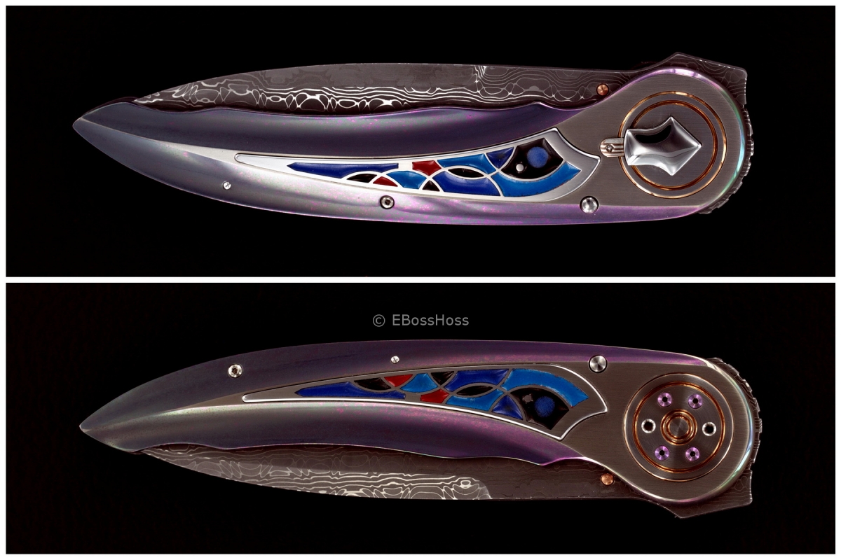 Michael Walker 35th Anniversary Knife Arrow Buttonlock Folder