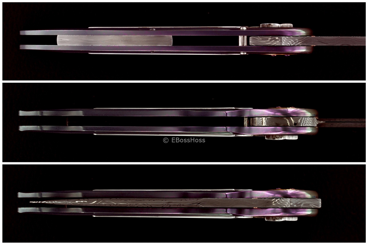 Michael Walker 35th Anniversary Knife Arrow Buttonlock Folder