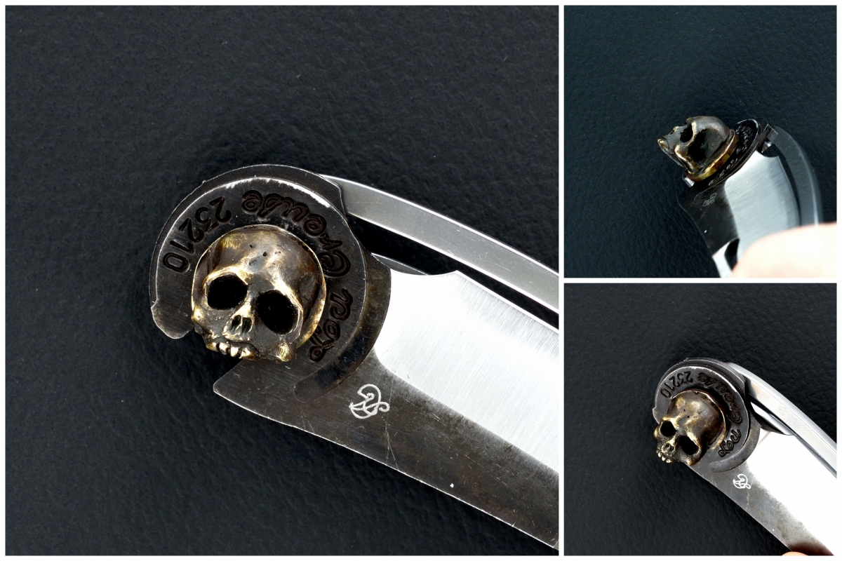 Lou Creuse Toad and Skull Custom Folders