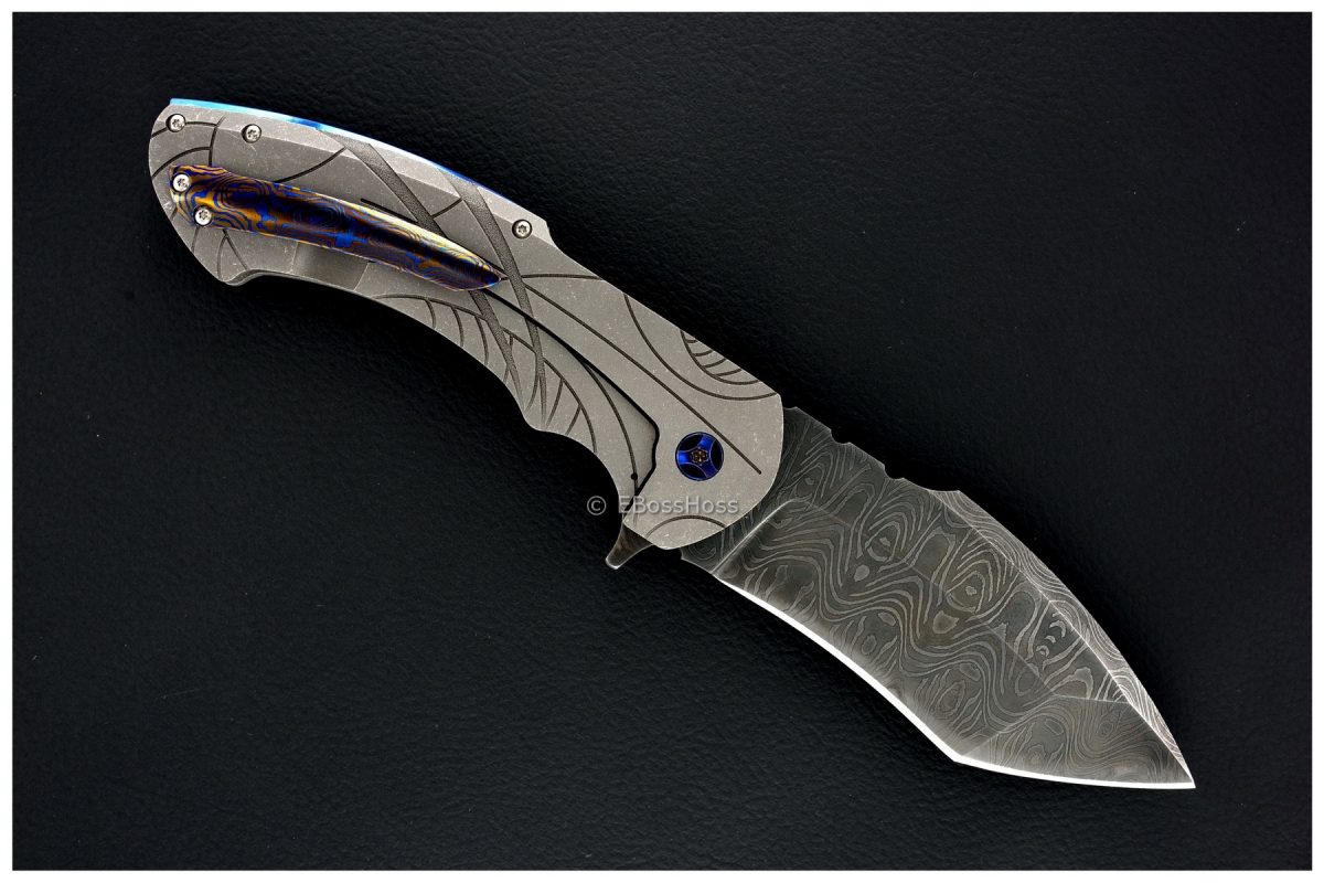 Rick Barrett Custom Toxic Tanto XL Fallout Flipper