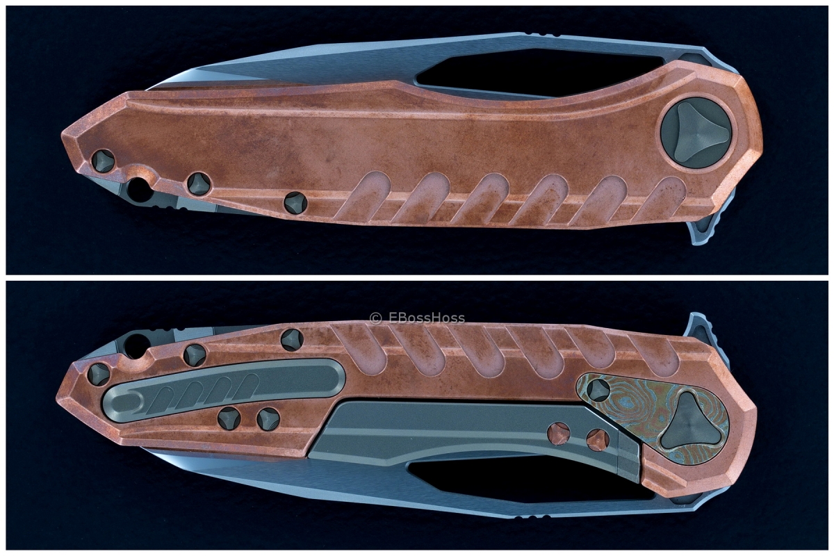 Deryk Munroe - Anthony Marfione Custom Collab Copper Sigil Flipper