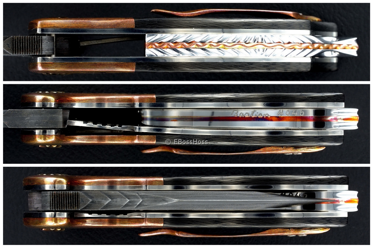 Alistair Bastian Knives Custom Deluxe Hornet Flipper