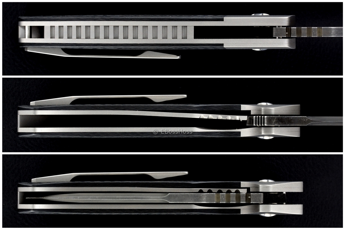 Enrique Peña Custom Bolstered Dirty Diesel 1 Flipper