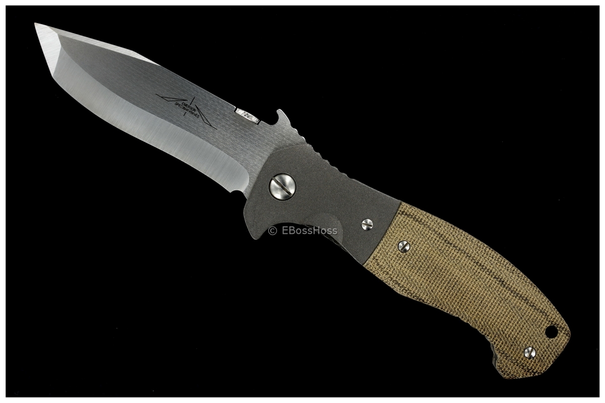 Ernie Emerson Custom Bolstered CQC-15 w/Wave