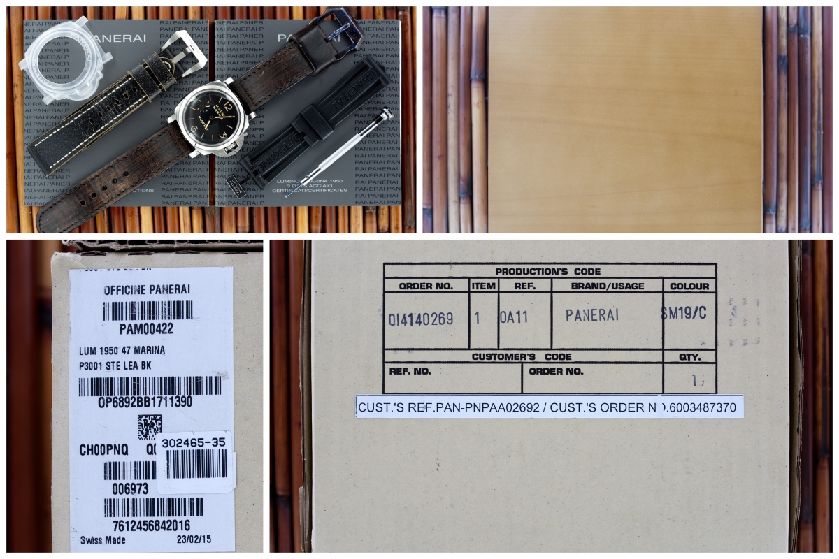 Panerai (Officine Panerai) 422 LUMINOR MARINA 1950 3 DAYS PAM00422