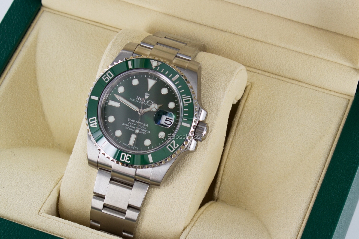 Rolex Submariner Date 116610LV - The Hulk