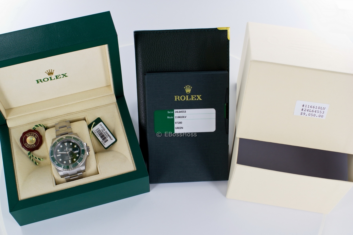Rolex Submariner Date 116610LV - The Hulk
