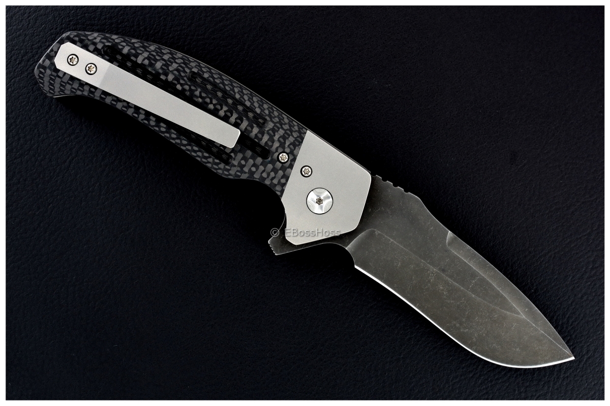 Enrique Peña Custom Bolstered Dirty Diesel 1 Flipper