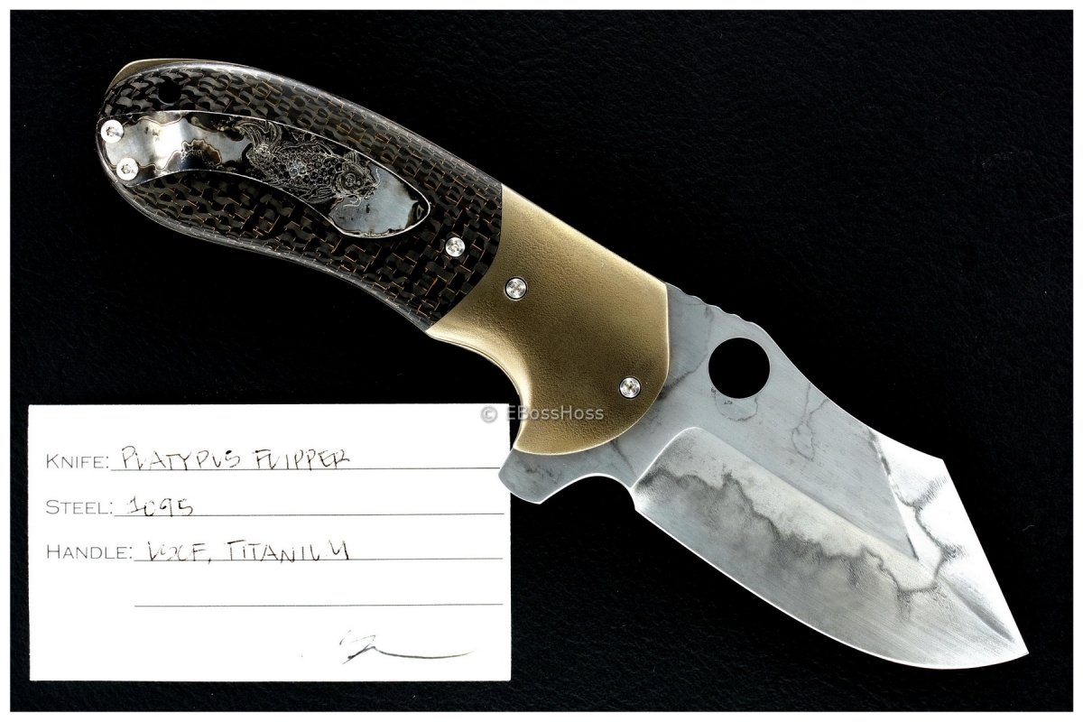 Michael Burch Custom Deluxe Platypus Flipper