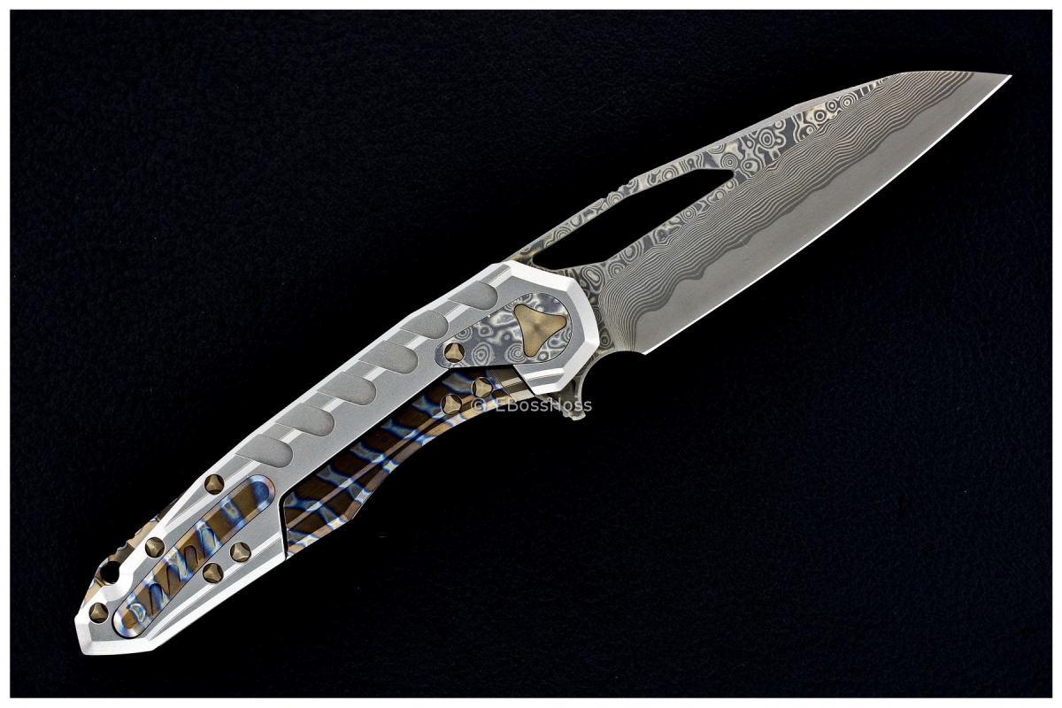 Deryk Munroe / Tony Marfione Collab Hattori San-Mai Cowry-X Core Sigil Flipper