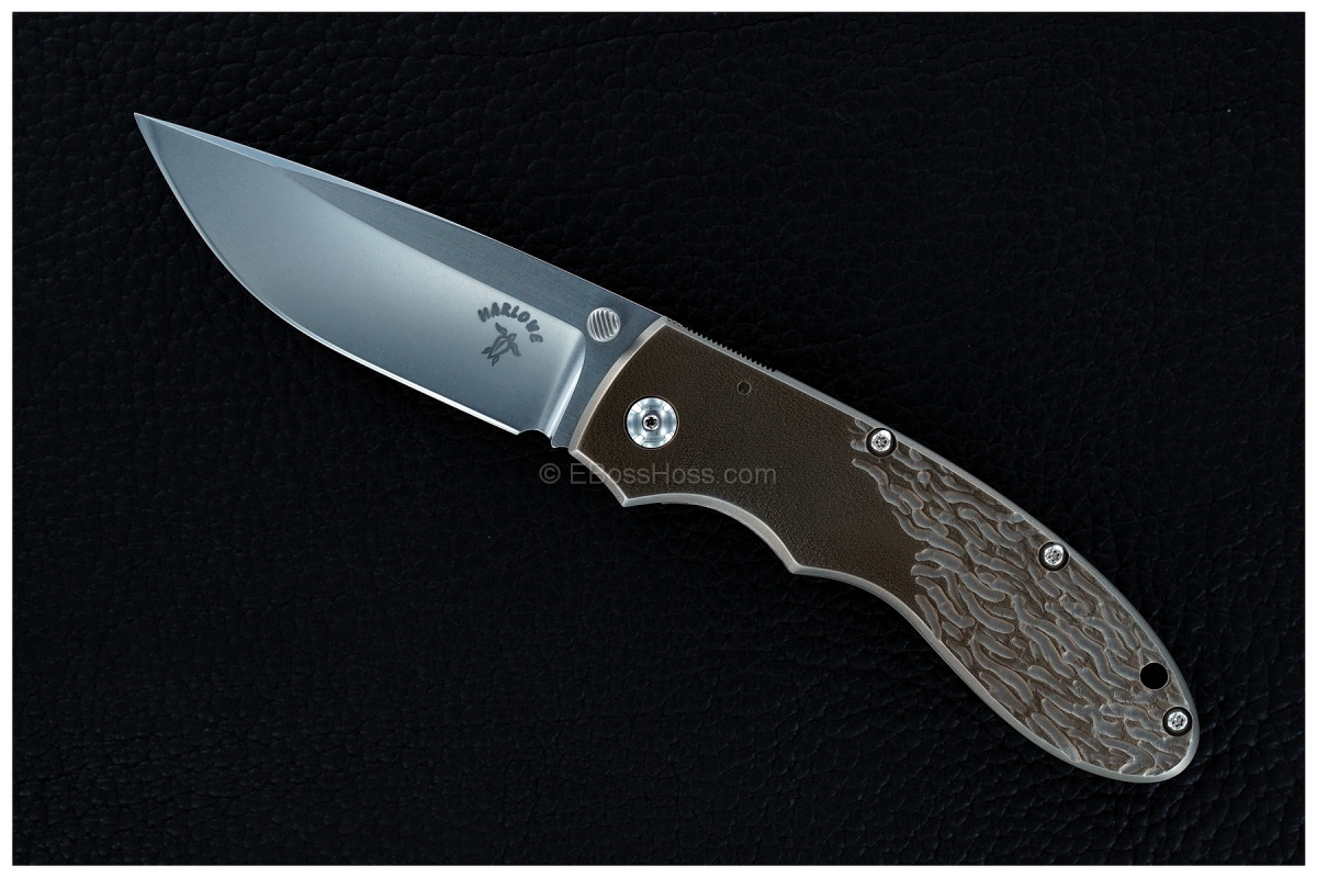 Charles Marlowe Custom No-Name Framelock Folder