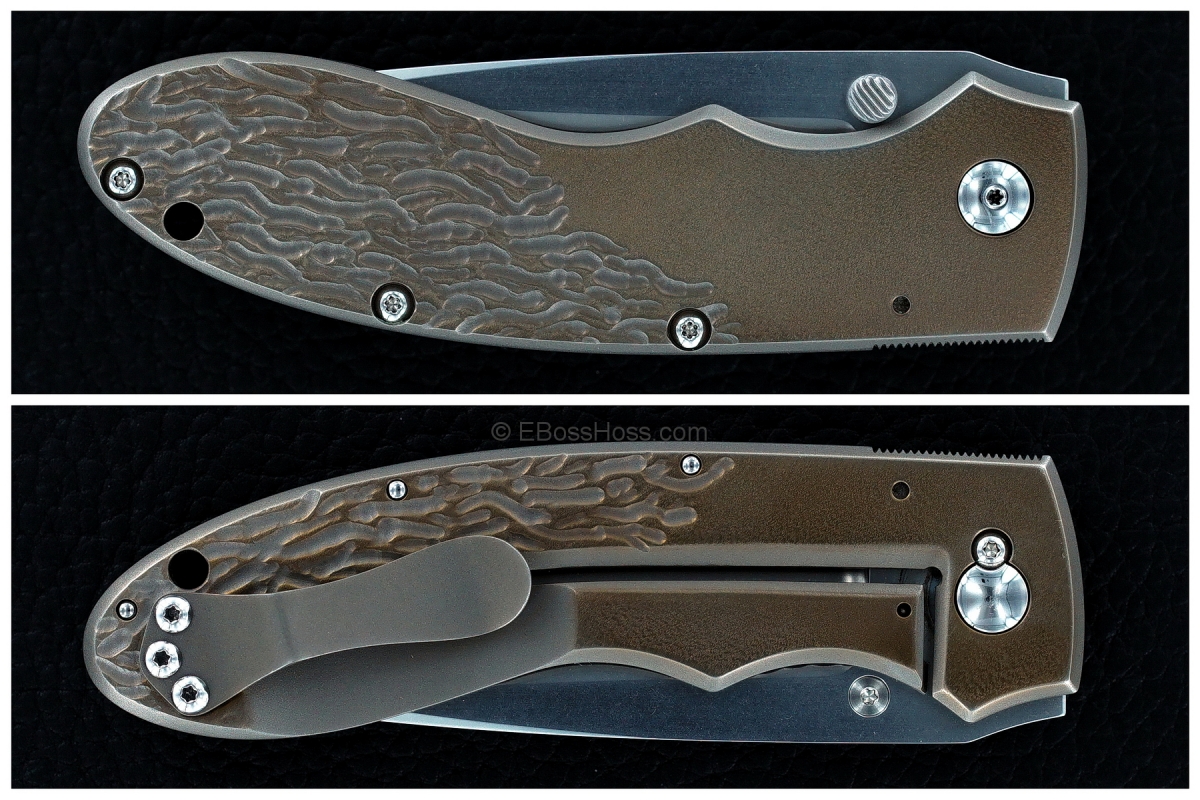 Charles Marlowe Custom No-Name Framelock Folder