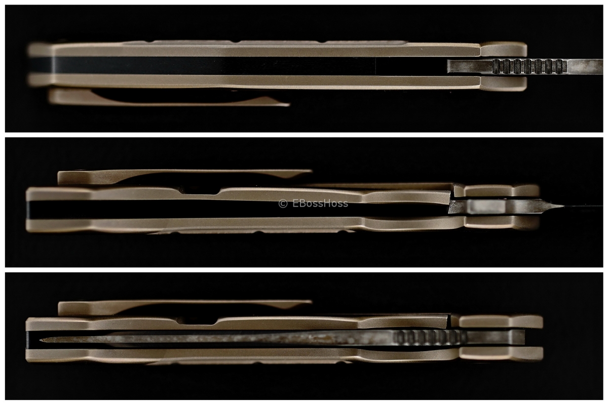 David Mosier / Sean Kendrick Design Burning Horizion Framelock Flipper w/ IKBS