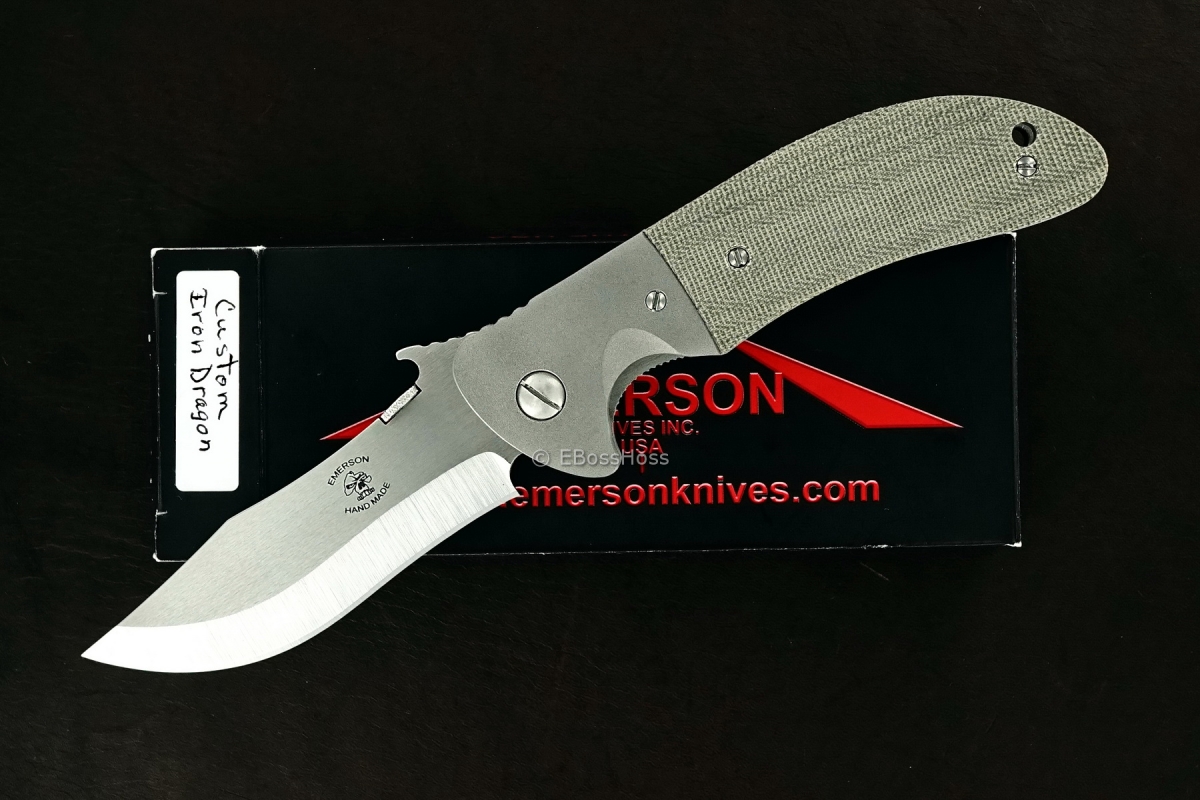 Ernie Emerson Custom Iron Dragon Waved