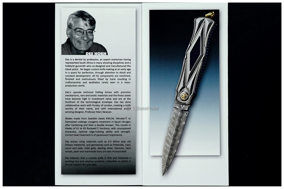 Des Horn Custom Deluxe FLIPVUBU Flipper