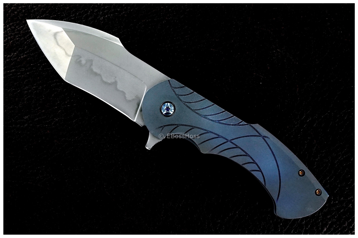 Rick Barrett Custom Toxic Tanto Fallout 3.5 Flipper