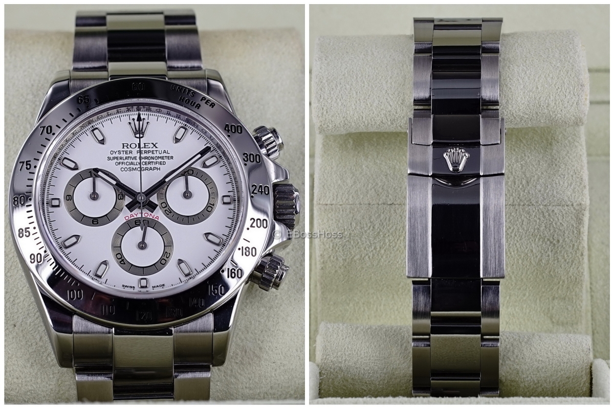  Rolex SS Cosmograph Daytona - Ref 116520