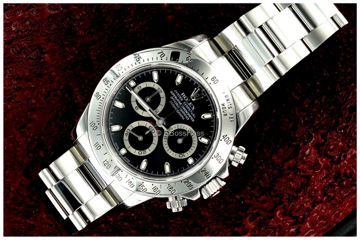 Rolex SS Cosmograph Daytona - Ref 116520