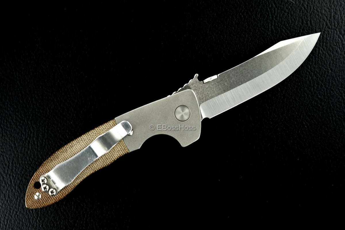 Ernie Emerson Custom Bolstered Mini CQC-8 (aka: Horseman)