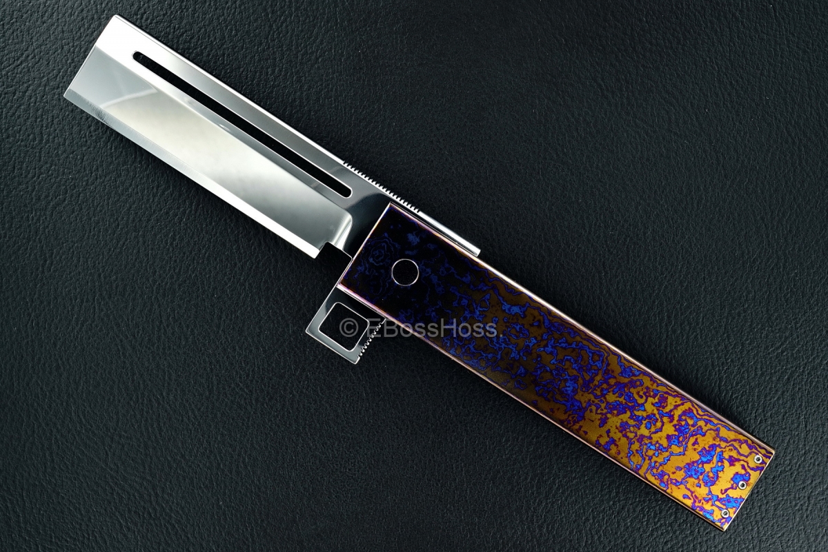 Jim Smyth Custom Deluxe Framelock Hell Razor