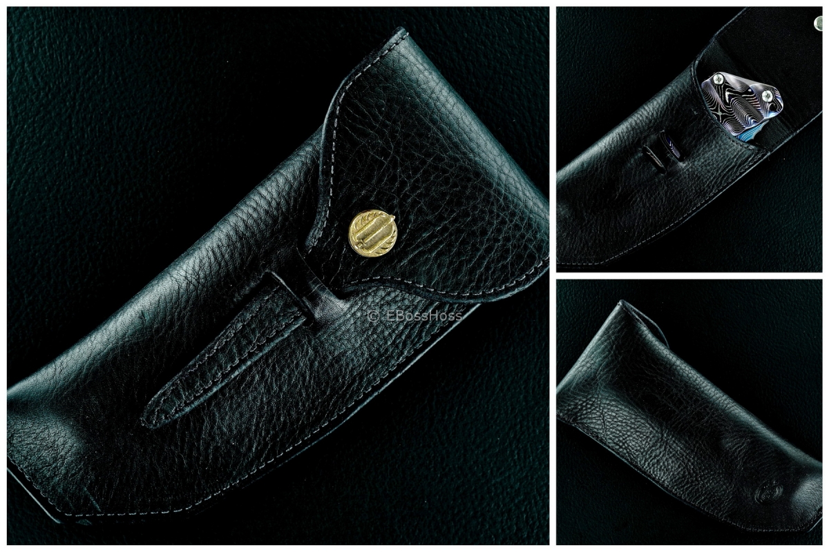 Mick Strider Custom (MSC) All- Sole-Authored Damascus SMF