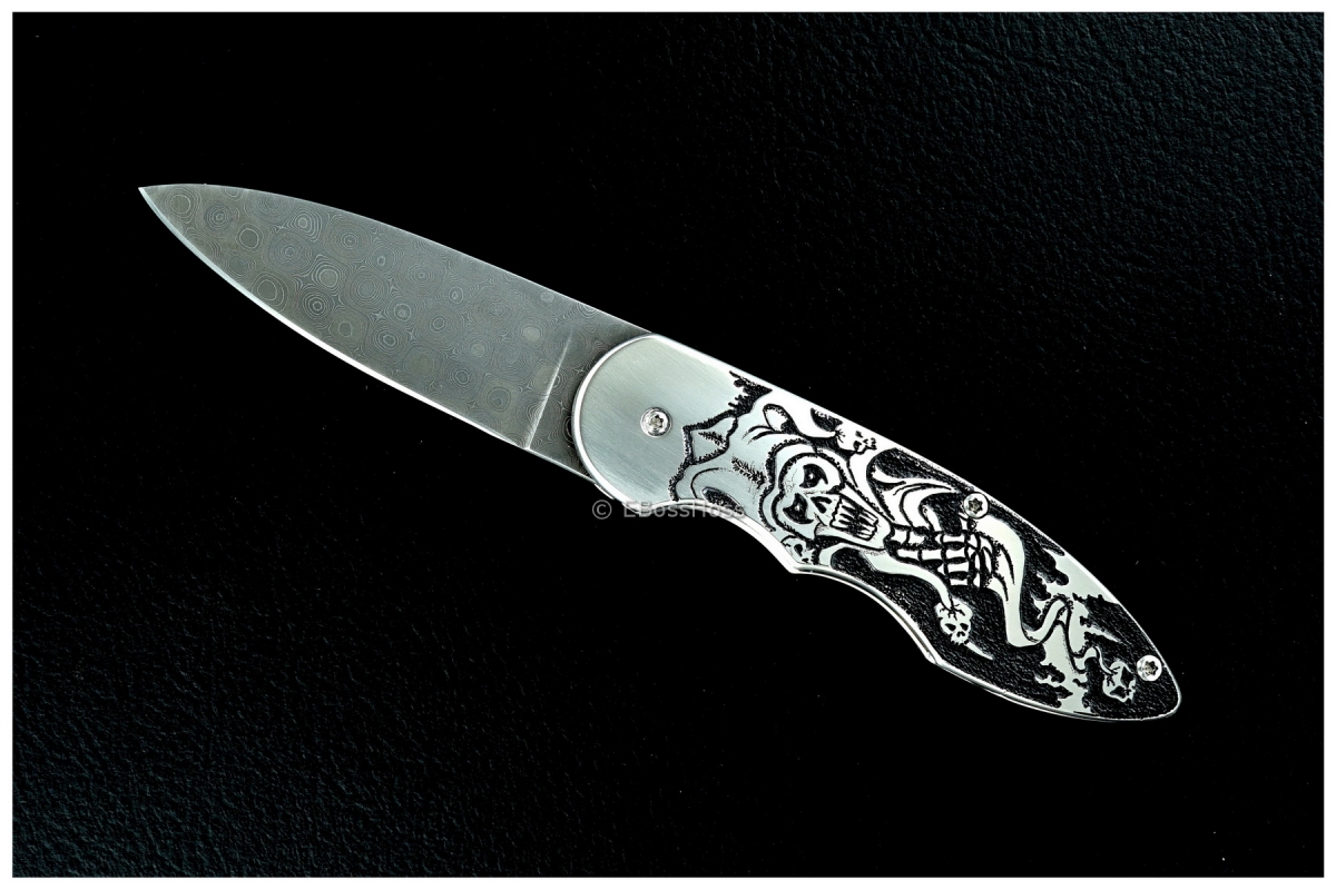 J.L. (Lee) Williams Custom Carved Kickstop Flipper