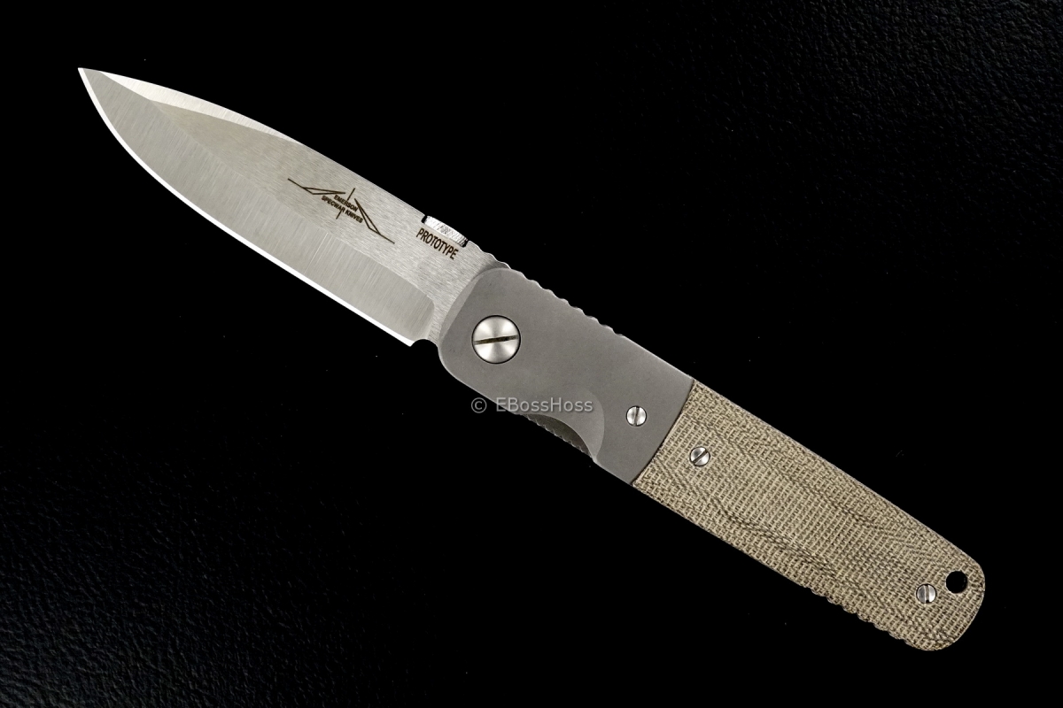 Ernie Emerson Custom Bolstered A-100 Prototype