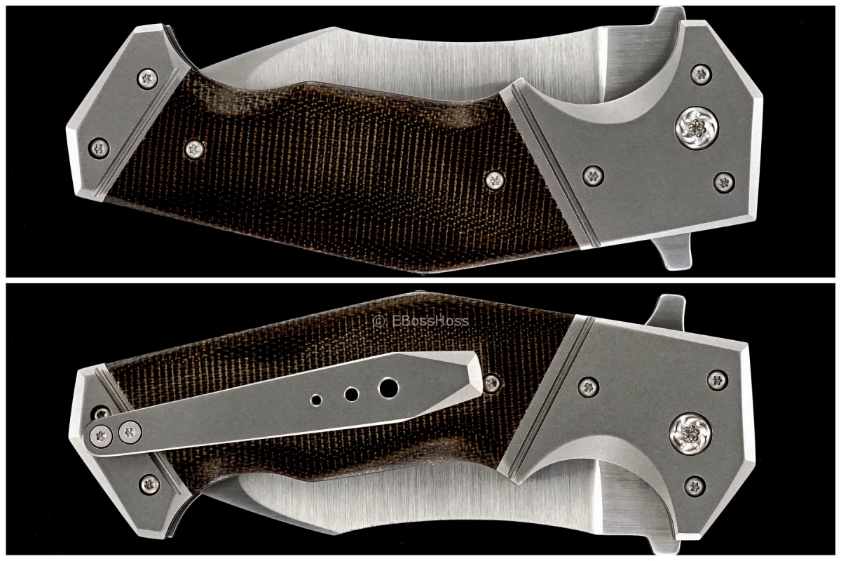 Randy Doucette Custom Arrow-Tip Dagger Serpent Flipper