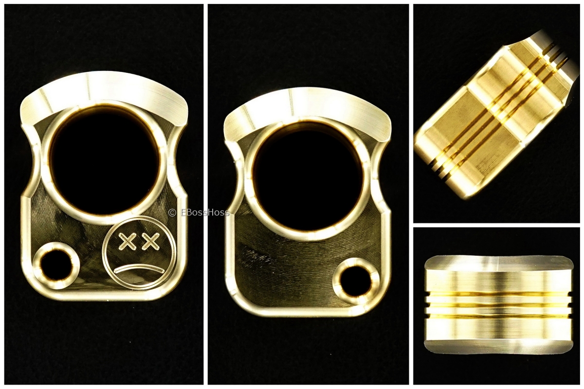 Andy Frankart One Inch Brass SFK with Racing Stripes