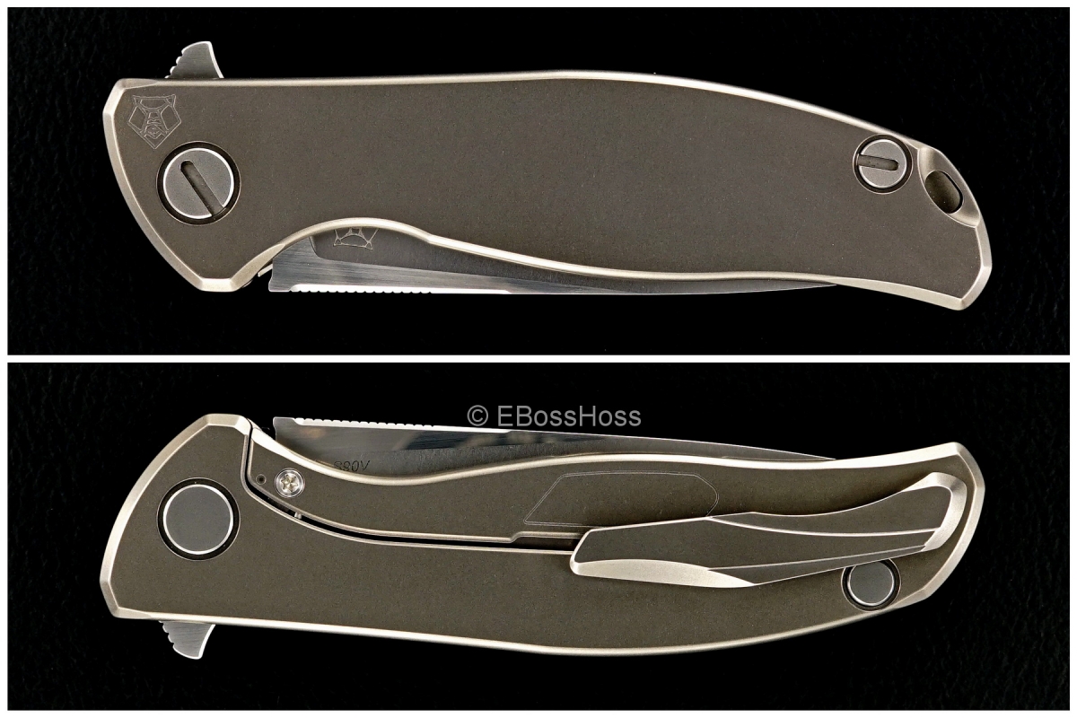 Sergey Shirogorov Custom Division Slim Mod 95 SRRBS Flipper